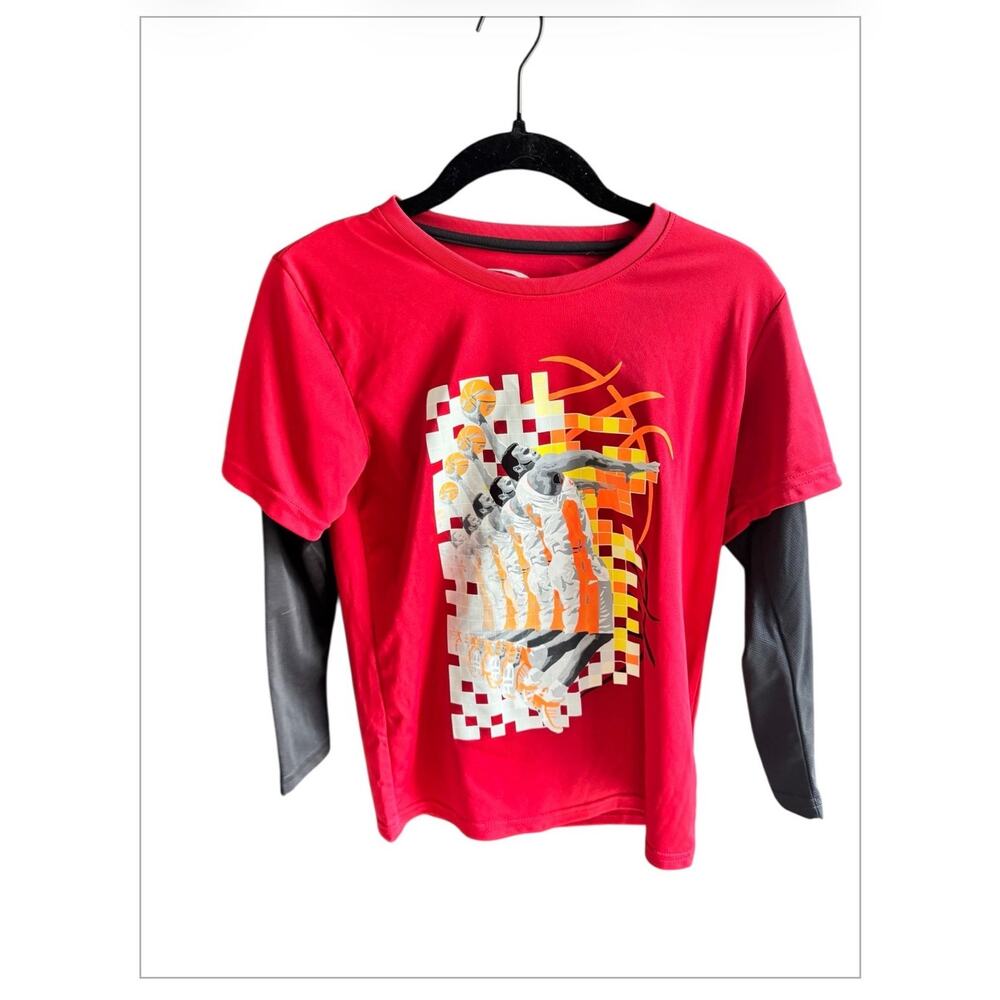 Boys Basketball MTA Sports Long Sleeve Dri-fit material